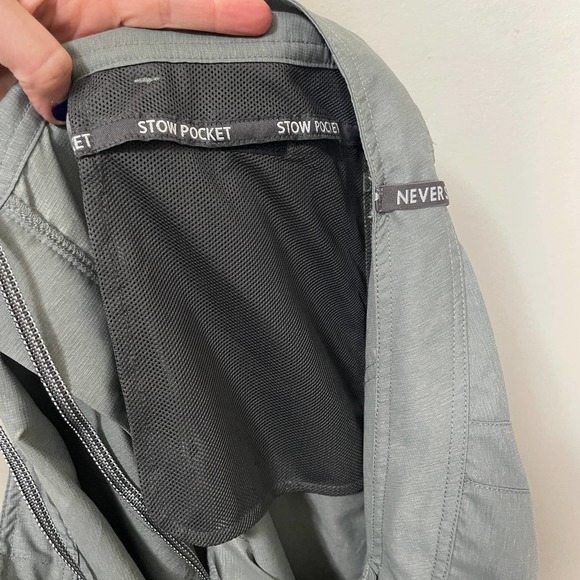 The North Face Horizon 2.0 Pant Light Weight Mid Rise Relaxed Fit Gray 12 short - Picture 6 of 10